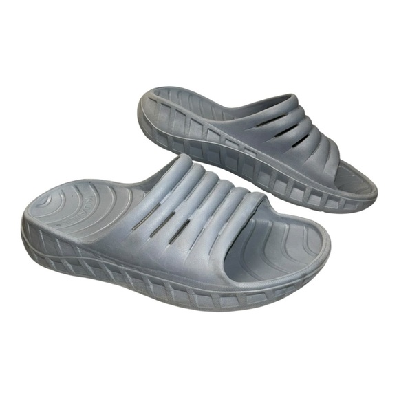 KuaiLu Men’s Recovery Sport Sandals – Orthotic Arch Support – Size 11 Gray - Picture 8 of 10